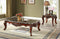 Eustoma Coffee Table, Marble & Walnut